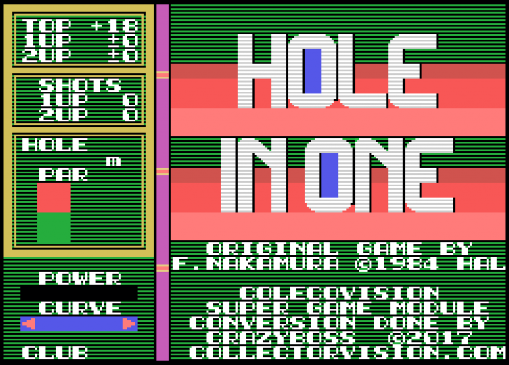 Hole In One CollectorVision