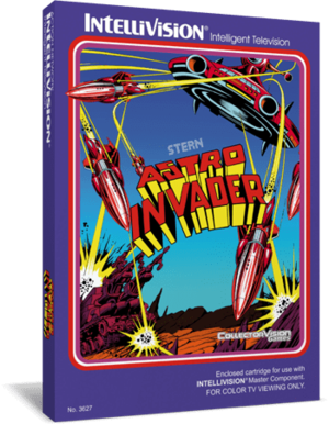 ASTRO INVADER Purple box