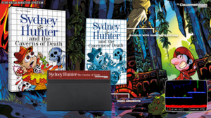 Sydney Hunter and the Carverns of Death SEGA MASTER