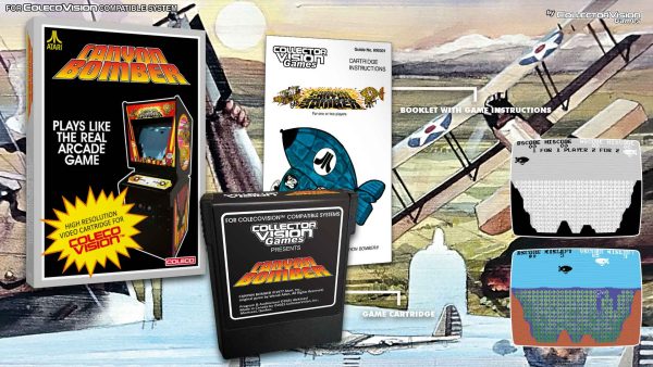Canyon Bomber ColecoVision